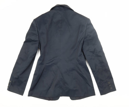 Sisley Women's Black Blazer Size 14 - Classic & Elegant