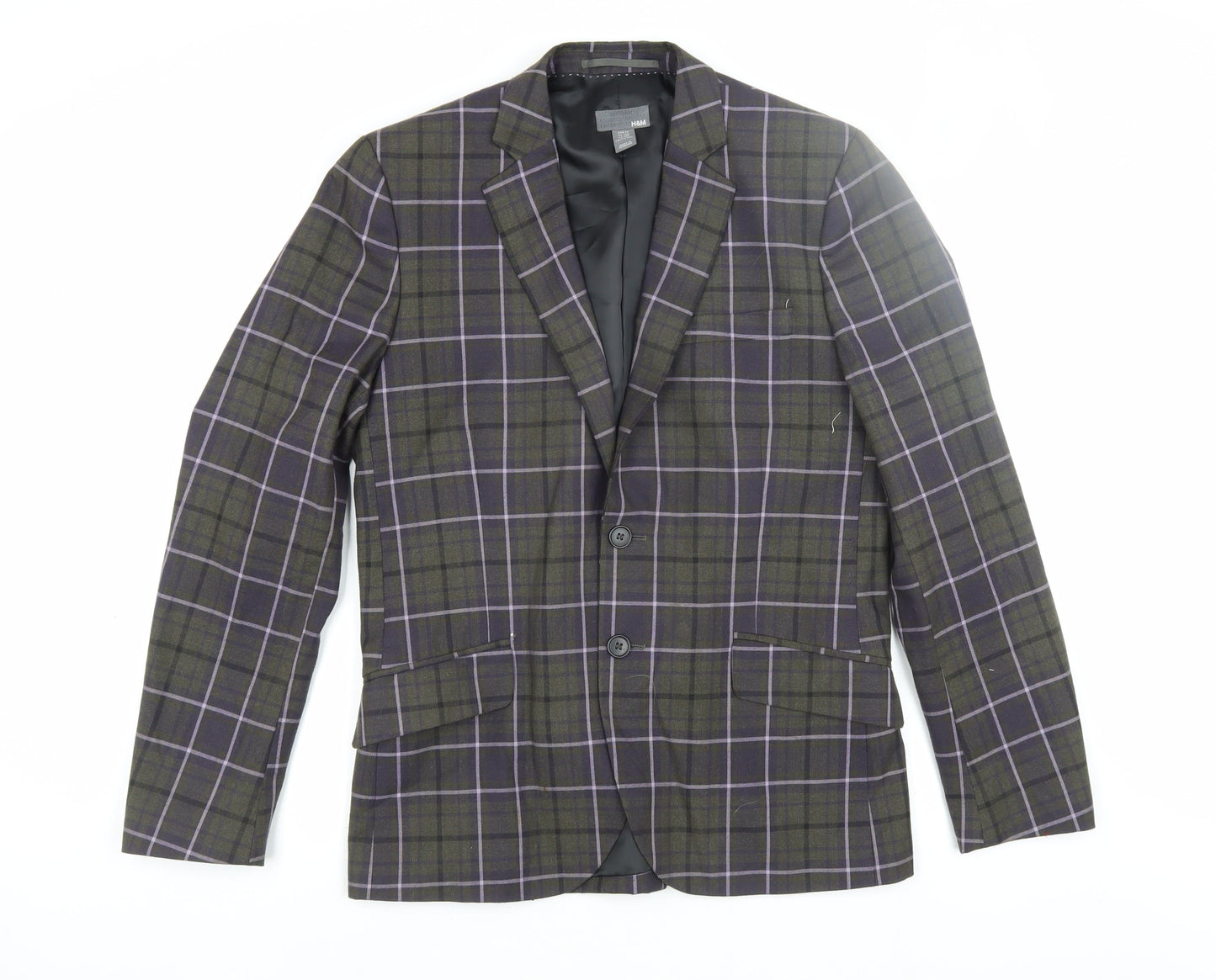 Mens UK Size 38 H&M Regular Multicoloured Suit Jacket