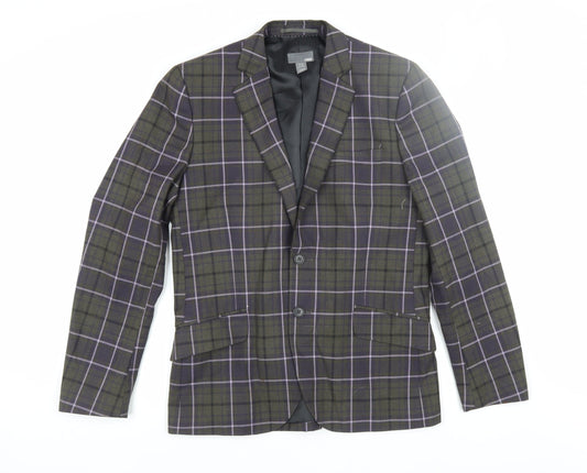 Mens UK Size 38 H&M Regular Multicoloured Suit Jacket