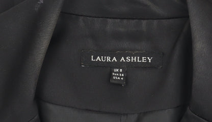 Womens UK Size 8 Laura Ashley  Black Blazer