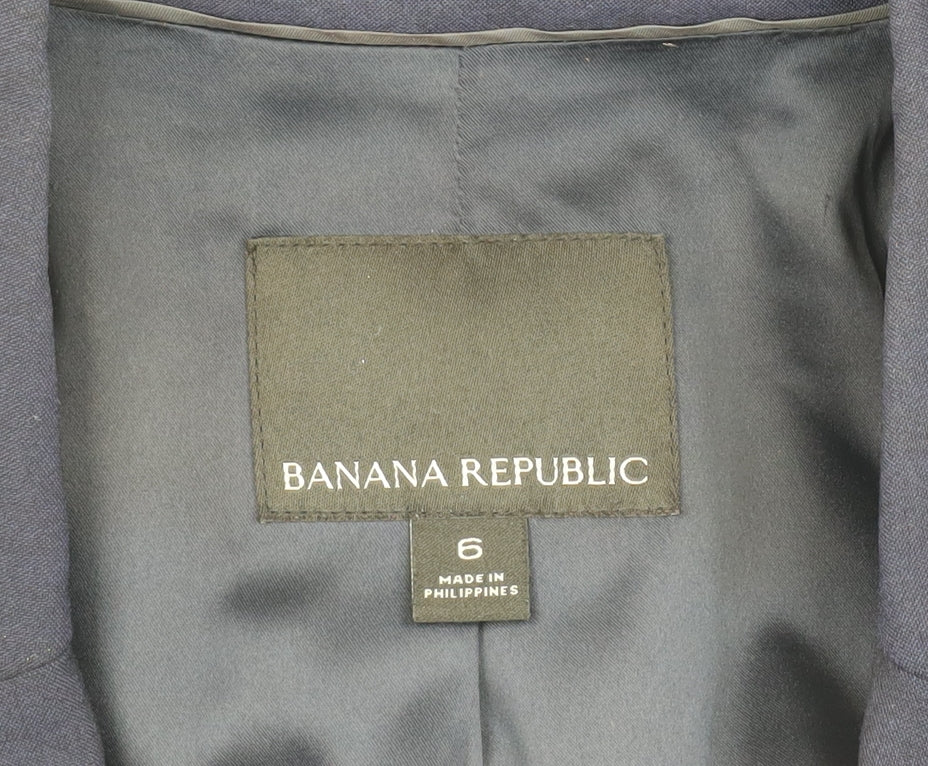 Banana Republic Women's Blue Blazer Size 8