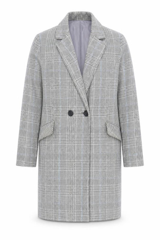Womens UK Size 12 Dorothy Perkins Grey Trench Coat
