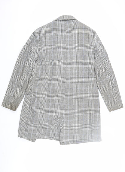 Womens UK Size 12 Dorothy Perkins Grey Trench Coat