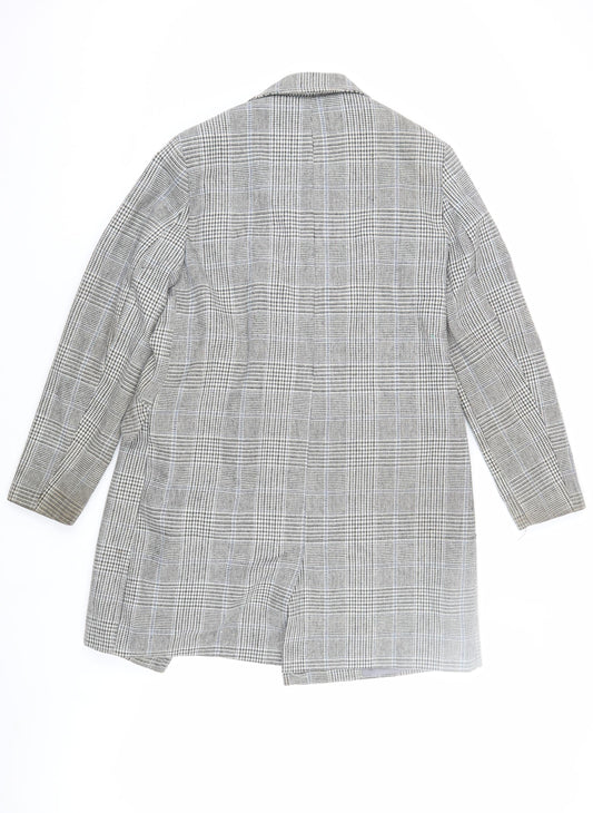 Womens UK Size 12 Dorothy Perkins Grey Trench Coat