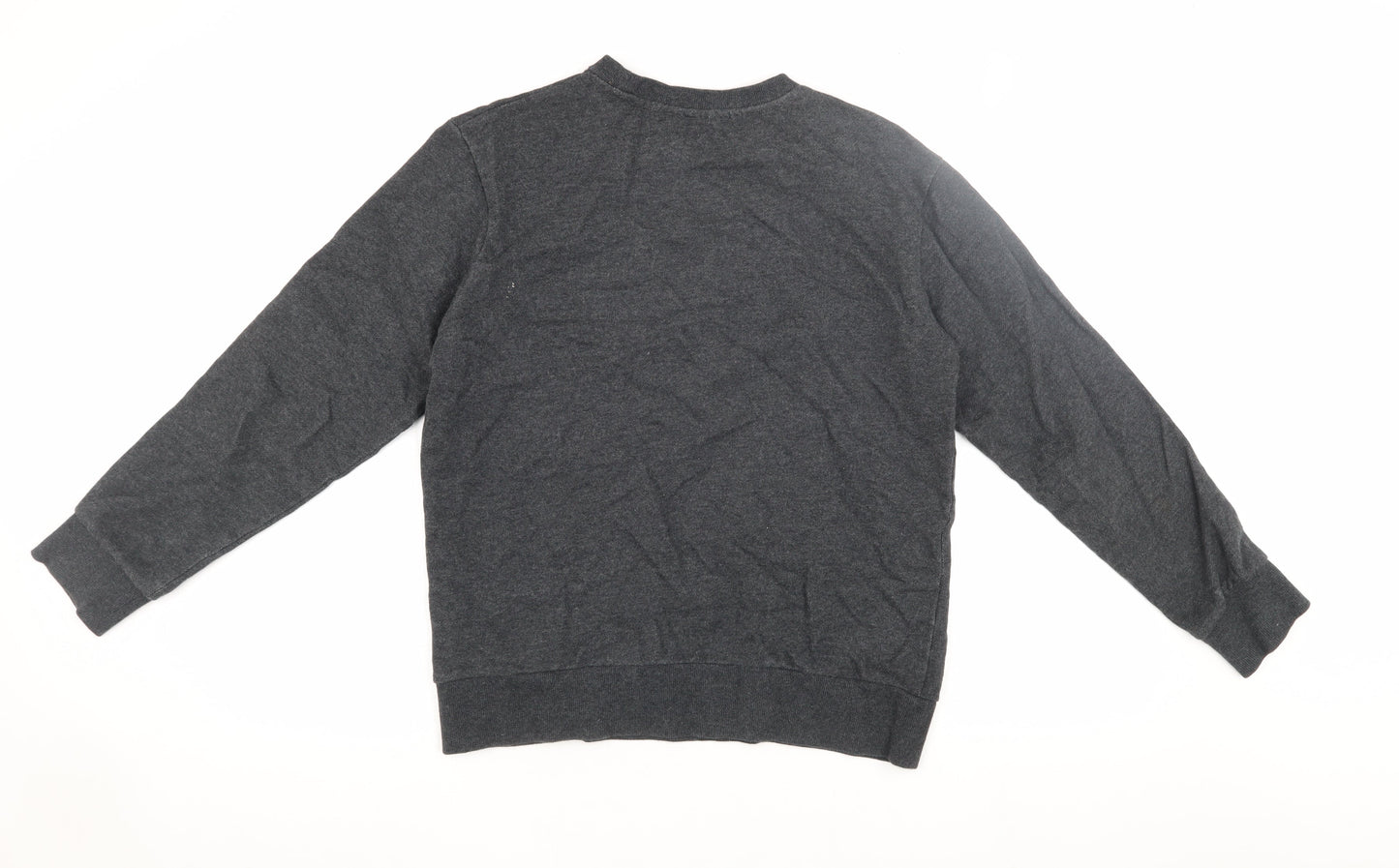 Hangten Jr. Boys Grey Logo Pullover Sweatshirt Size 15