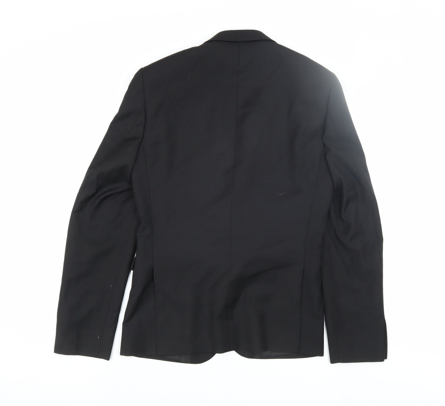 Mens UK Size 36 Burton Regular Black Suit Jacket
