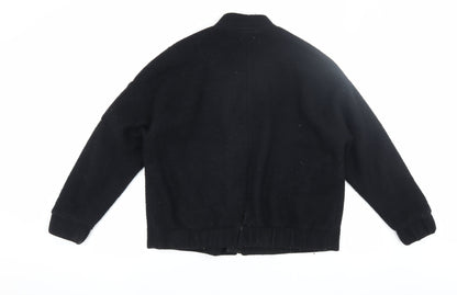 Divided Women's Black Bomber Jacket Size 12