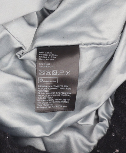 Divided Women's Black Bomber Jacket Size 12