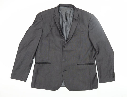 Mens UK Size 46 NEXT Regular Grey Suit Jacket