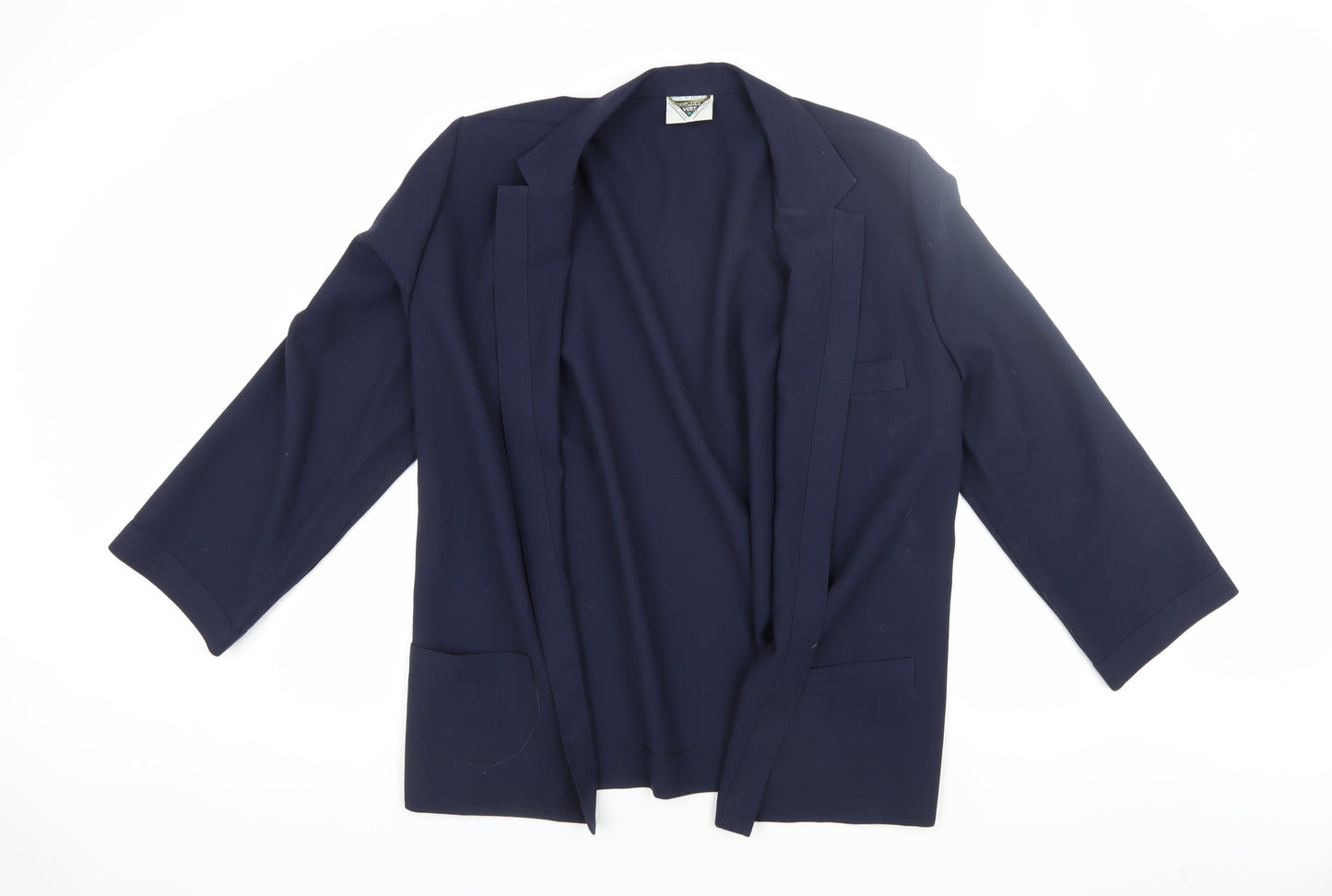 Jacques Vert Women's Blue Blazer Size 14
