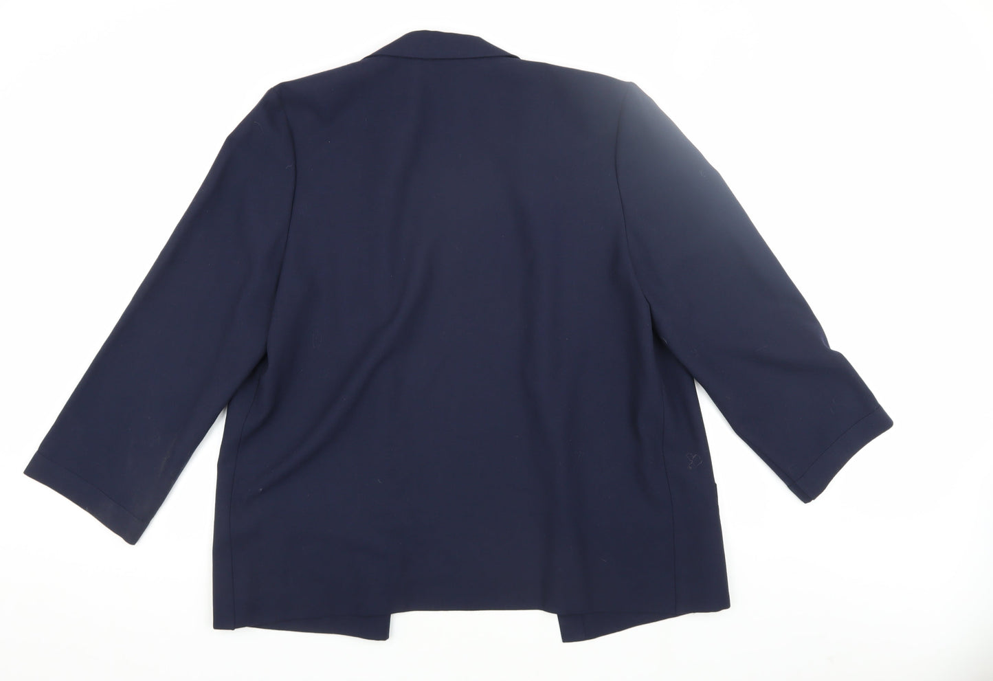 Jacques Vert Women's Blue Blazer Size 14