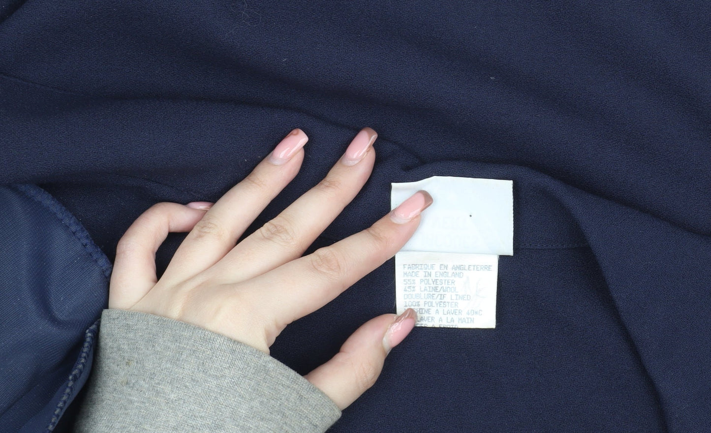 Jacques Vert Women's Blue Blazer Size 14