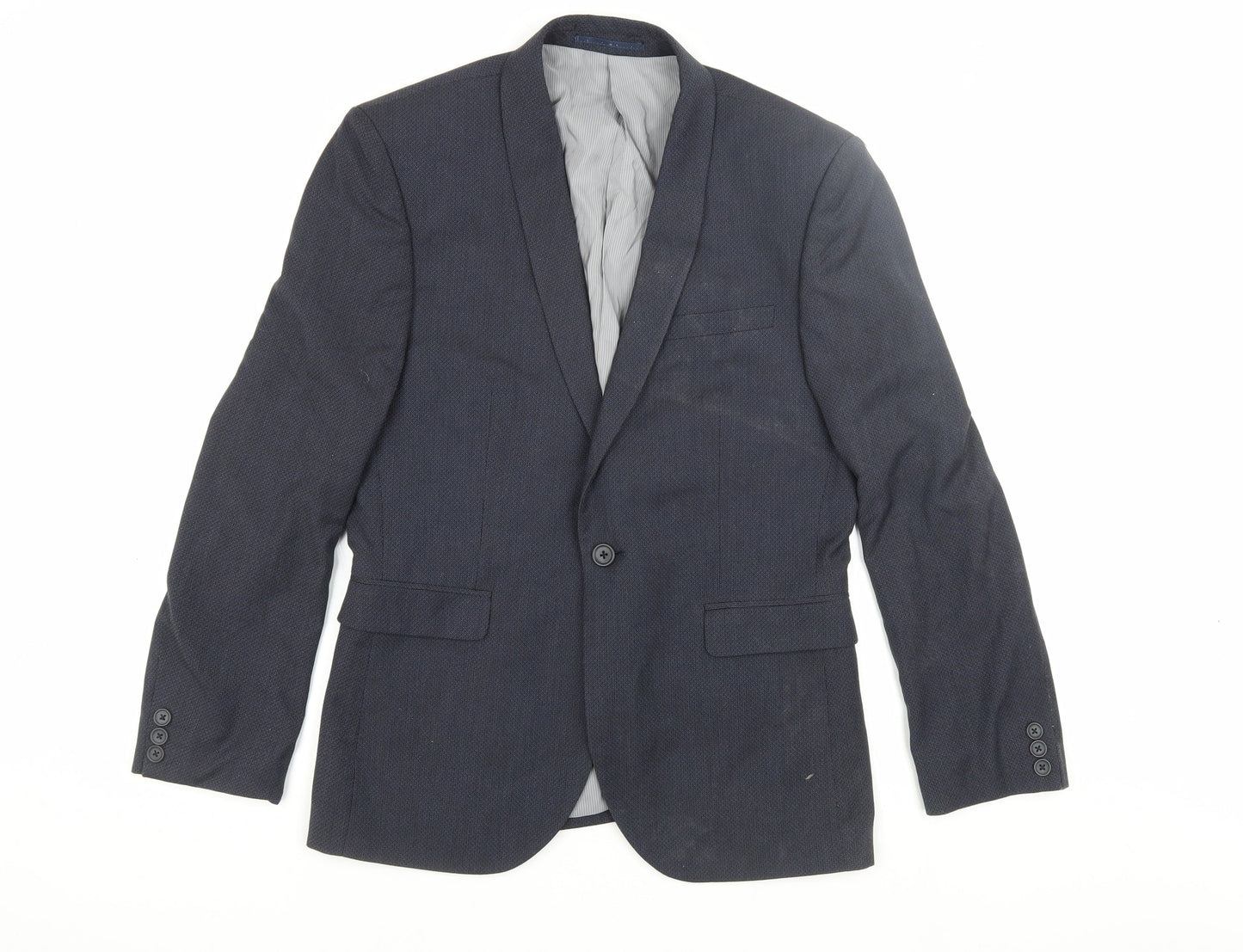 Mens UK Size 38 NEXT Regular Blue Suit Jacket