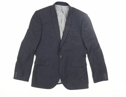 Mens UK Size 38 NEXT Regular Blue Suit Jacket