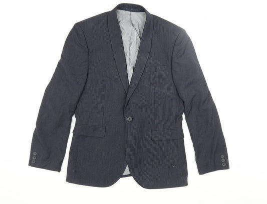 Mens UK Size 38 NEXT Regular Blue Suit Jacket