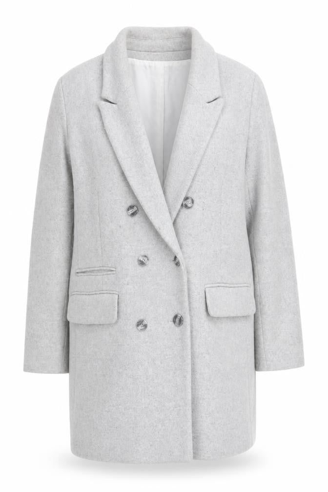 Womens UK Size 16 Monsoon Grey Overcoat