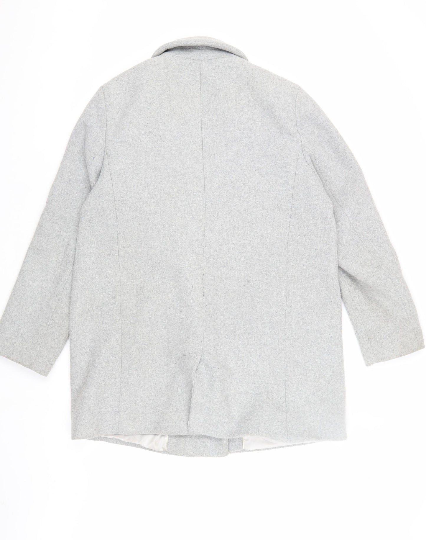 Womens UK Size 16 Monsoon Grey Overcoat