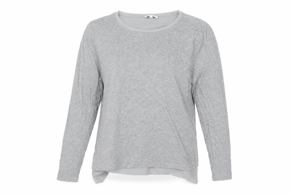 Womens UK Size 12 Warehouse Grey Basic Blouse