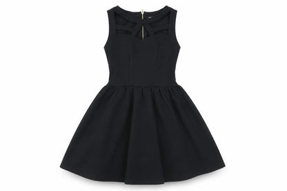 River Island Women's Black Skater Dress, Size 8