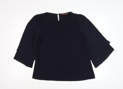 Womens UK Size XS Comptoir des Cotonniers Black  Blouse