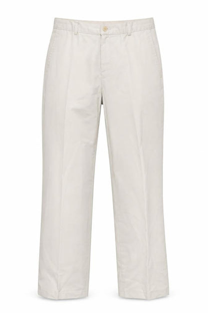 Womens UK Size 10 Lands' End Regular Fit Chino Beige Trousers