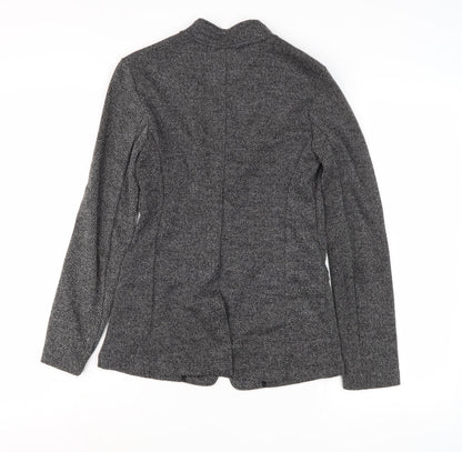 Banana Republic Women's Black Blazer, 2XS, Herringbone Business