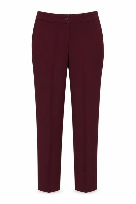 Womens UK Size 12 H&M Regular Fit Dress Pants Red Trousers