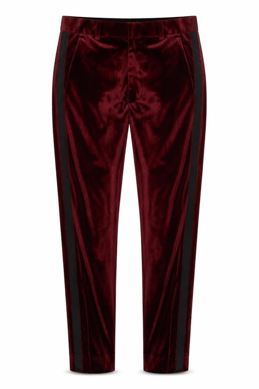 Womens UK Size 8 ASOS DESIGN Slim Fit Party/Cocktail Red Trousers