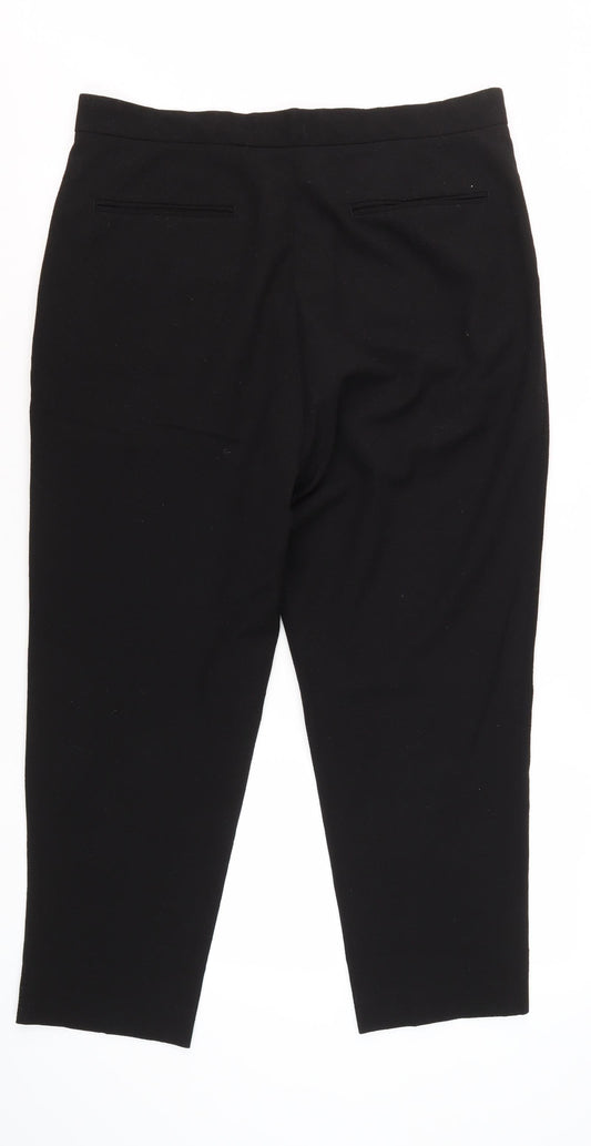Urban Outfitters Women's Black Trousers Size 6