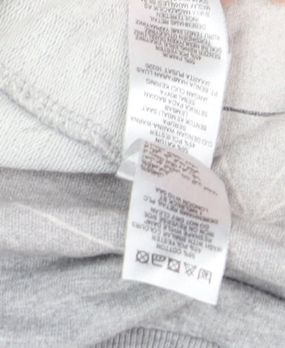 Mens UK Size M Red Herring Grey Pullover Sweatshirt