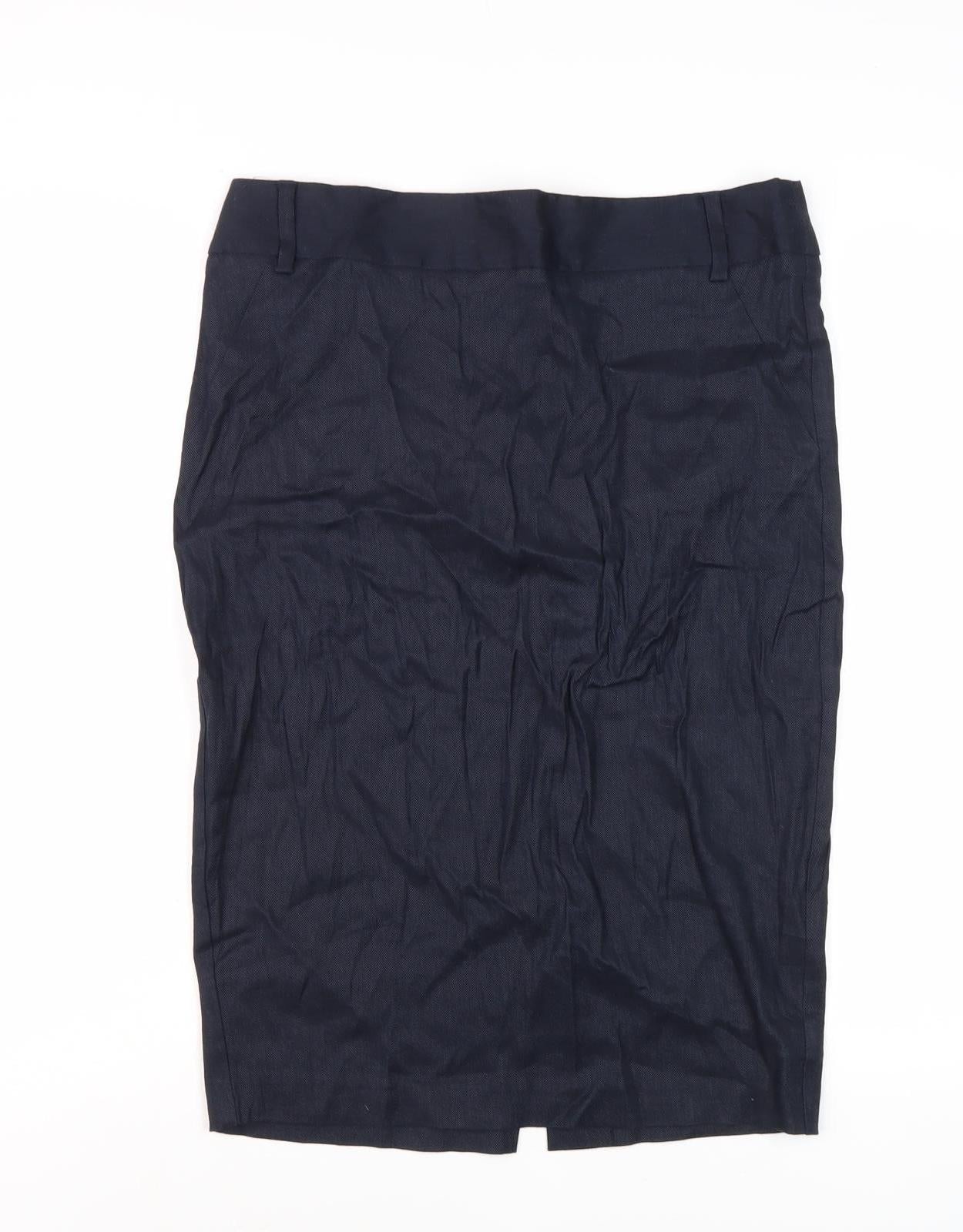 Next Women's Black Pencil Skirt, Size 8, Business