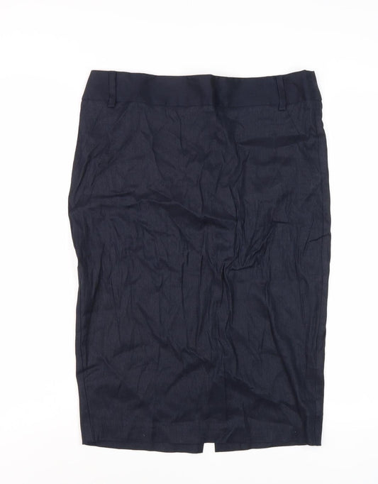 Next Women's Black Pencil Skirt, Size 8, Business