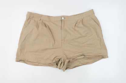 ASOS Women’s Beige Plus Size Chino Shorts