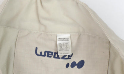 Wedze Beige Unisex Cargo Trousers M Winter Outdoor