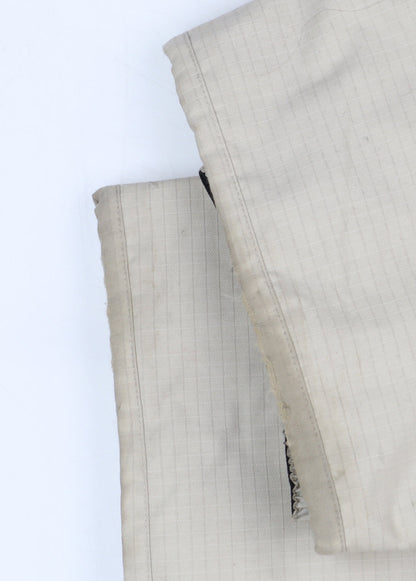 Wedze Beige Unisex Cargo Trousers M Winter Outdoor