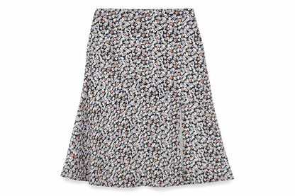 Sonder Studio Women's Floral A-Line Midi Skirt