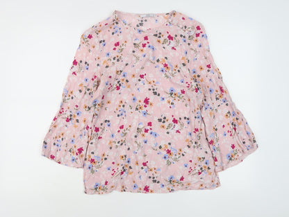 Womens UK Size M EDC Multicoloured Basic Blouse