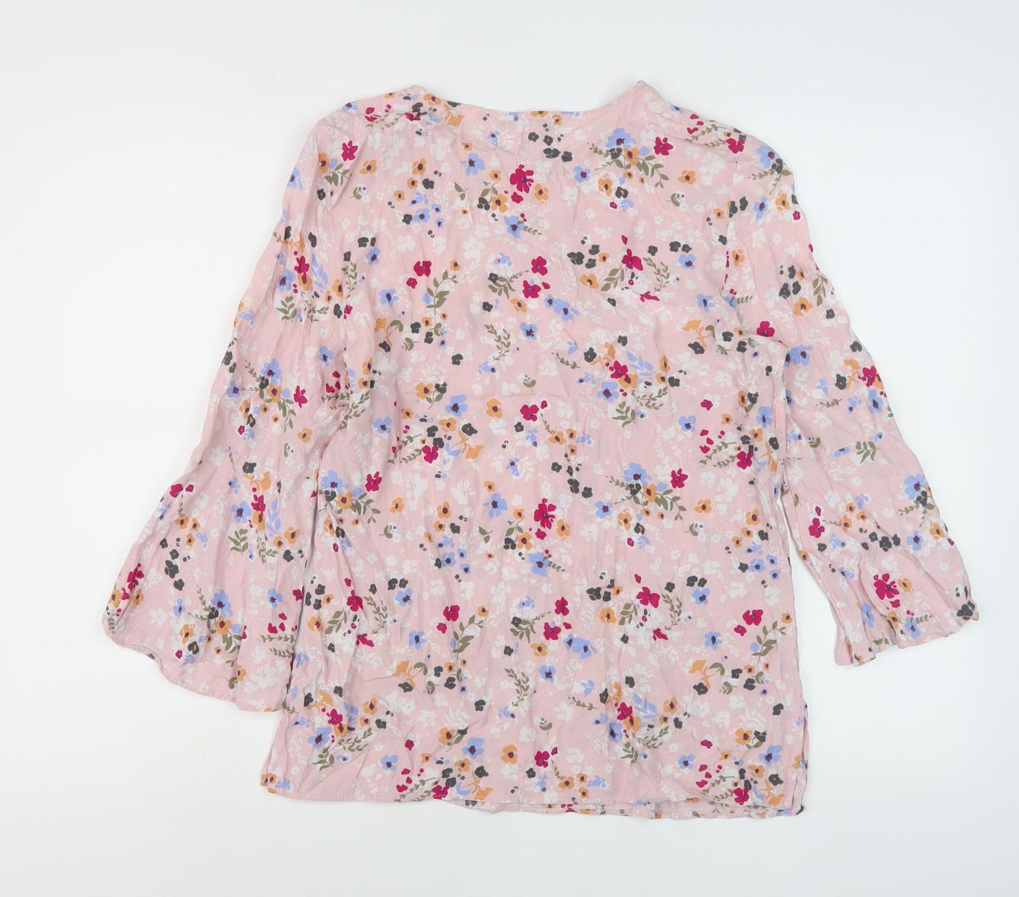 Womens UK Size M EDC Multicoloured Basic Blouse