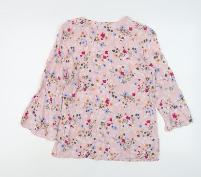 Womens UK Size M EDC Multicoloured Basic Blouse