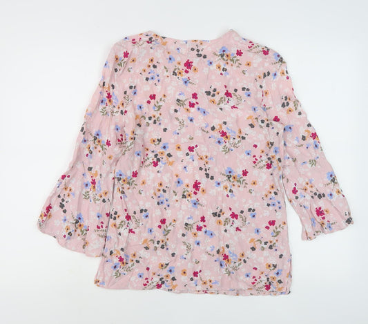 Womens UK Size M EDC Multicoloured Basic Blouse