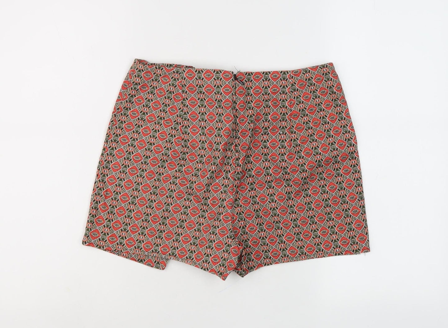 Hollister Women's Multicoloured Geometric Shorts