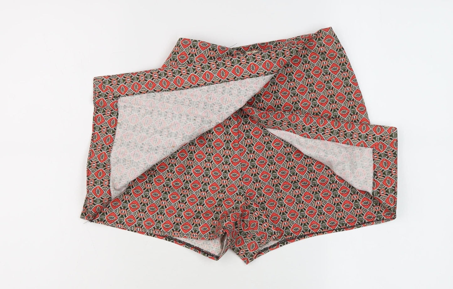 Hollister Women's Multicoloured Geometric Shorts