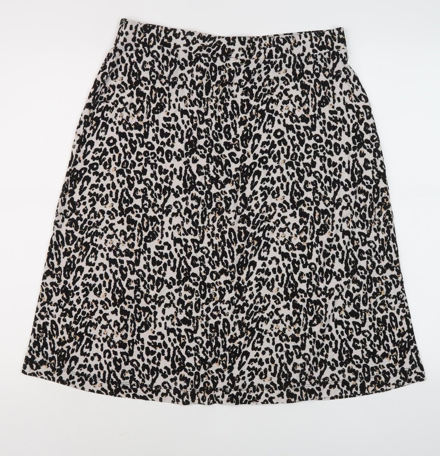 Next Women's Multicoloured Animal Print A-Line Skirt, Size 14