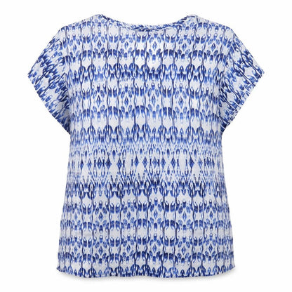 Womens UK Size 16 Massimo Dutti Blue Tunic Blouse