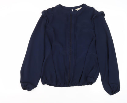 Womens UK Size 14 Billie & Blossom by Dorothy Perkins Blue  Blouse
