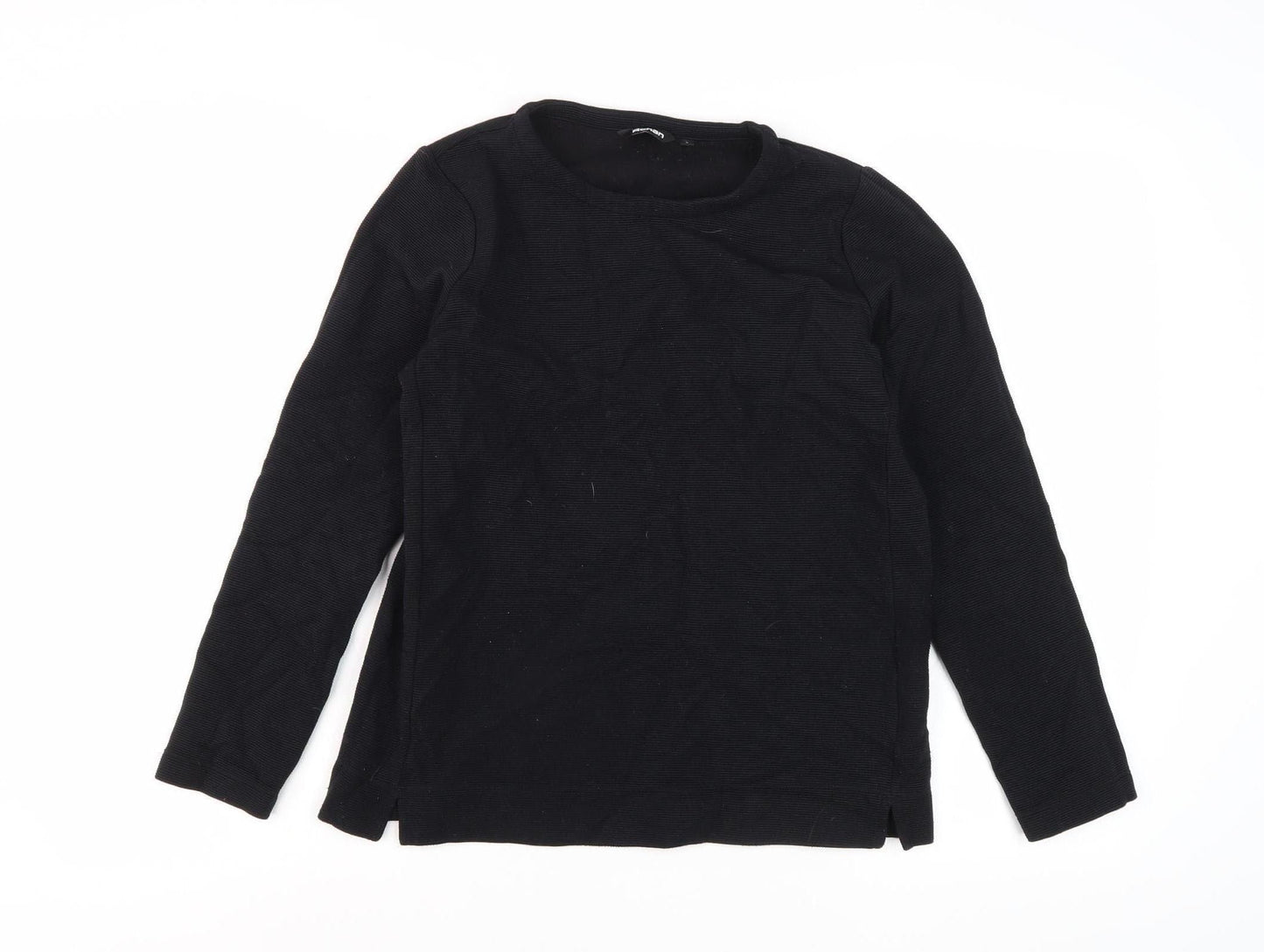 Womens UK Size S Rohan Black Basic T-Shirt