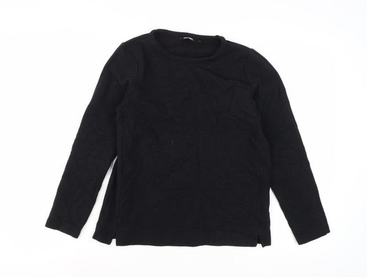Womens UK Size S Rohan Black Basic T-Shirt