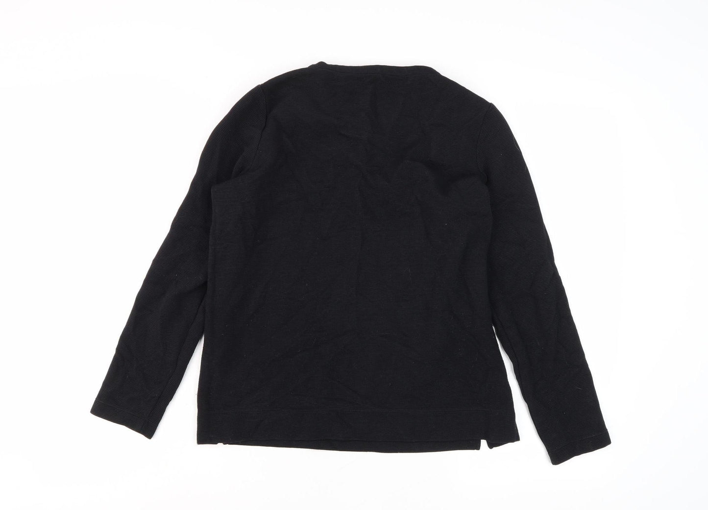 Womens UK Size S Rohan Black Basic T-Shirt