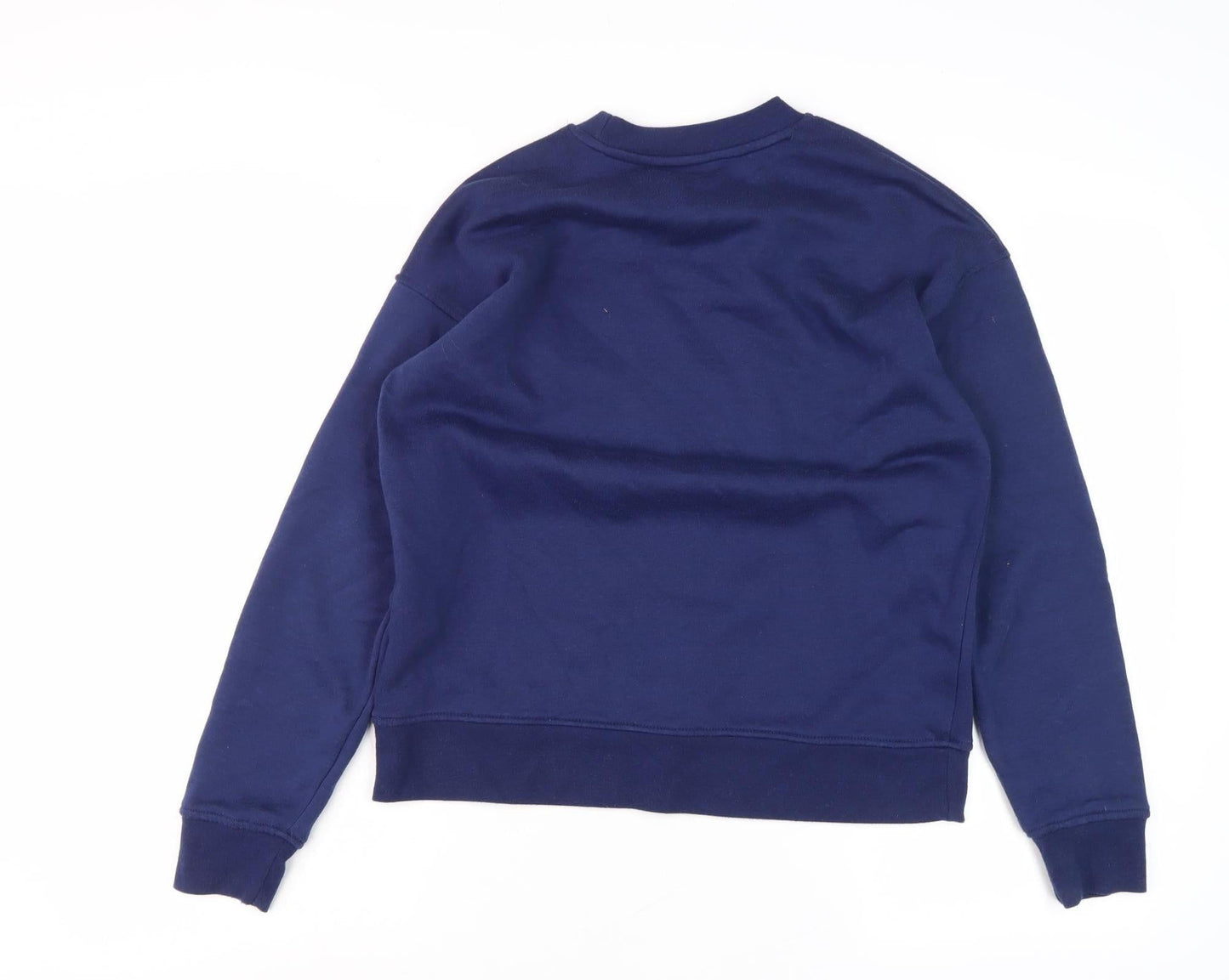 Womens UK Size 2XS Disney Blue Pullover Sweatshirt