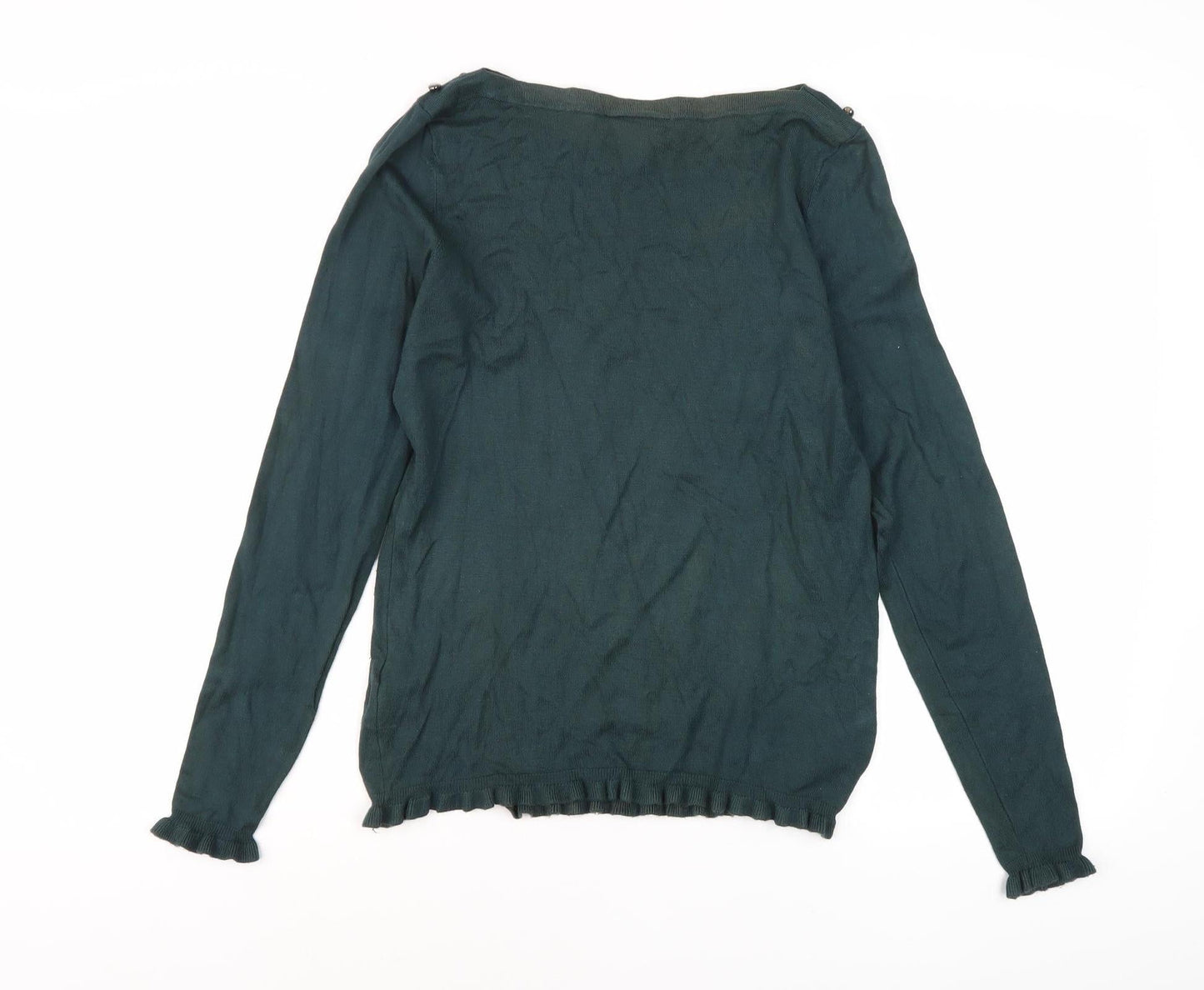 Womens UK Size 12 Wallis Green  Jumper